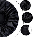NOVO - SUPER OFERTA -Touca/Gorro de Dormir de Cetim com Aba Faixa Cabelo Anti Frizz Toca Head