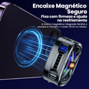 Cooler Magnético para Celular FS05 com RGB, 3 Velocidades e Display de Temperatura | Lar & Beauty