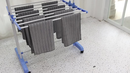 NOVO - Varal Chão 3 Andares Roupa 4 Rodas Dobrável Reforçado