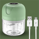 NOVO - Mini Processador Elétrico Recarregável USB 250ml