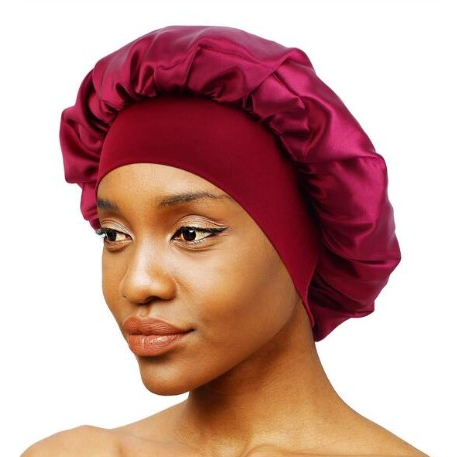 Faixa anti-frizz para cabelo, proteção noturna em cetim