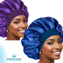 NOVO - SUPER OFERTA -Touca/Gorro de Dormir de Cetim com Aba Faixa Cabelo Anti Frizz Toca Head