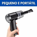 NOVO - Mini Aspirador de Pó Soprador Portátil Sem Fio Sucção 3 em 1 USB Recarregável Bivolt 120W