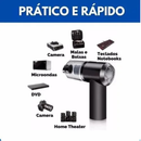 NOVO - Mini Aspirador de Pó Soprador Portátil Sem Fio Sucção 3 em 1 USB Recarregável Bivolt 120W