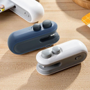 NOVO - Mini Seladora Portátil USB 2 em 1: Sela e Corta Sacos Plásticos em Segundos | Embalagens Perfeitas