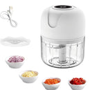 NOVO - Mini Processador Elétrico Recarregável USB 250ml