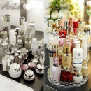NOVO - Organizador De Cosmético Maquiagem Acrílico Giratório 360º