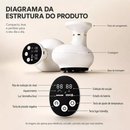NOVO - Massageador Sucção Ventosa a Vácuo - Corporal Elétrico Ventosaterapia CLICK TECH