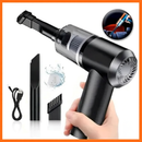 NOVO - Mini Aspirador de Pó Soprador Portátil Sem Fio Sucção 3 em 1 USB Recarregável Bivolt 120W